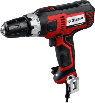 Сетевая дрель-шуруповерт ДШ-М1-400-2 ЗУБР Сетевая дрель-шуруповерт ДШ-М1-400-2 ЗУБР