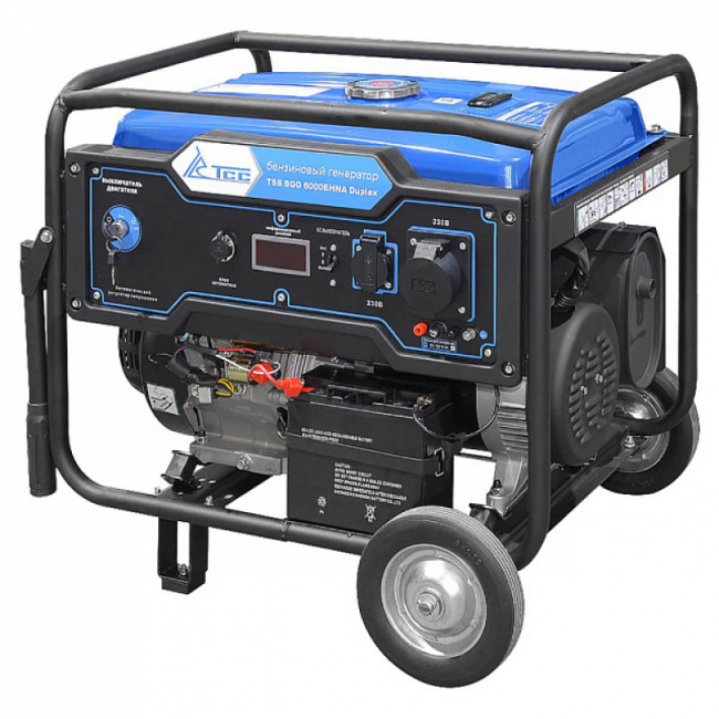 Бензиновый генератор TSS SGG 6000EHNA DUPLEX Бензиновый генератор TSS SGG 6000EHNA DUPLEX