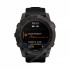 Часы Garmin Fenix 7X Sapphire Solar титановый угольно-серый DLC с силиконовым ремешком
