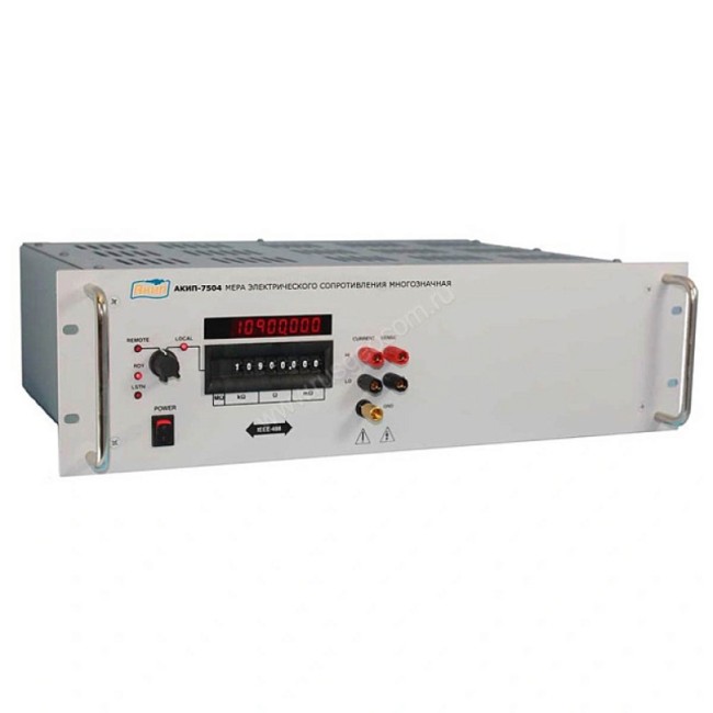 Мера сопротивления АКИП-7504/2 Мера сопротивления АКИП-7504/2
