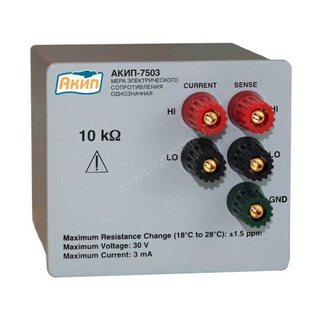 Мера сопротивления АКИП-7503-19кОм Мера сопротивления АКИП-7503-19кОм