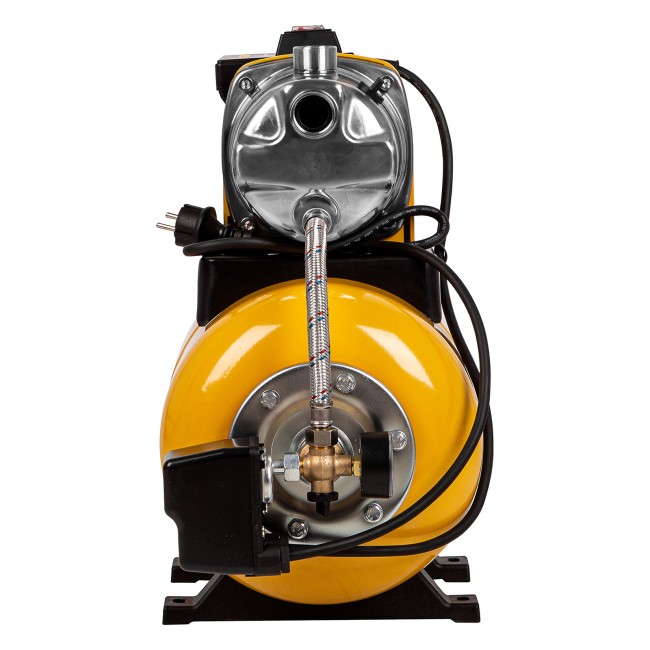 Насосная станция PS1000Х, 1000 Вт, 3500 л/ч, ресивер 24 л, подъем 44 м, нержавейка Denzel Насосная станция PS1000Х, 1000 Вт, 3500 л/ч, ресивер 24 л, подъем 44 м, нержавейка Denzel