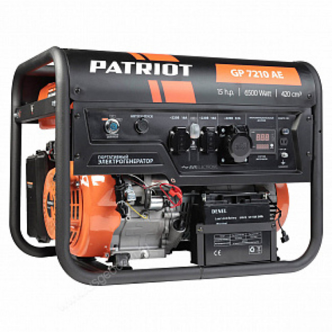 Бензиновый генератор Patriot GP 7210AE Бензиновый генератор Patriot GP 7210AE