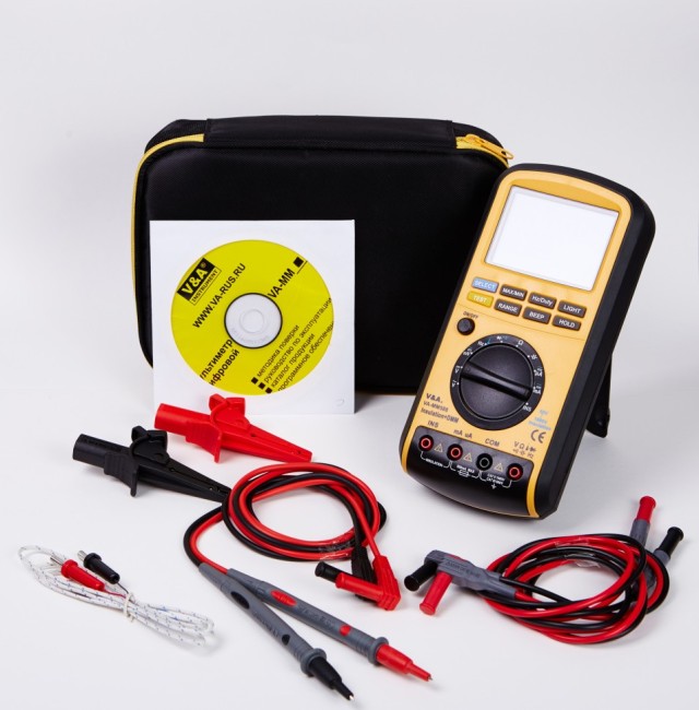 Мультиметр-мегаомметр VA-MM588 Мультиметр-мегаомметр VA-MM588