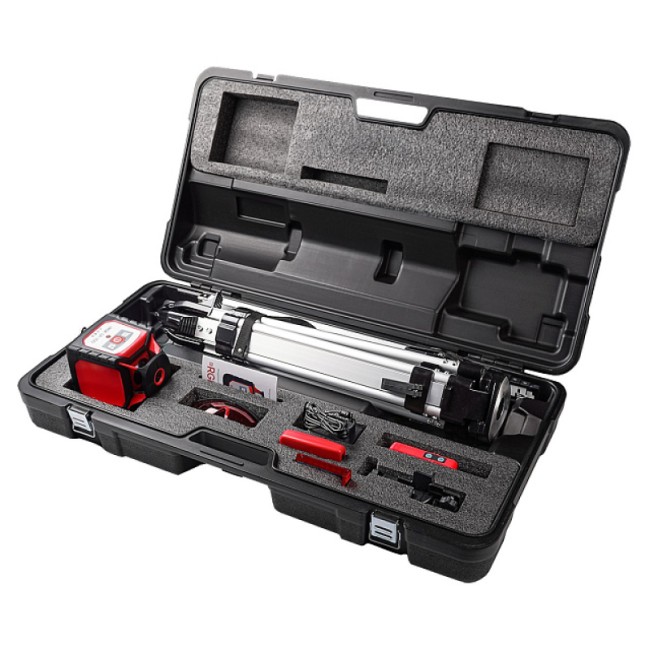 Комплект ротационного нивелира с раздвижным штативом RGK SP-100 COMBO с калибровкой Комплект ротационного нивелира с раздвижным штативом RGK SP-100 COMBO с калибровкой