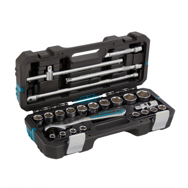 Набор инструментов 1/2", CrV 24 предмета Gross Набор инструментов 1/2", CrV 24 предмета Gross