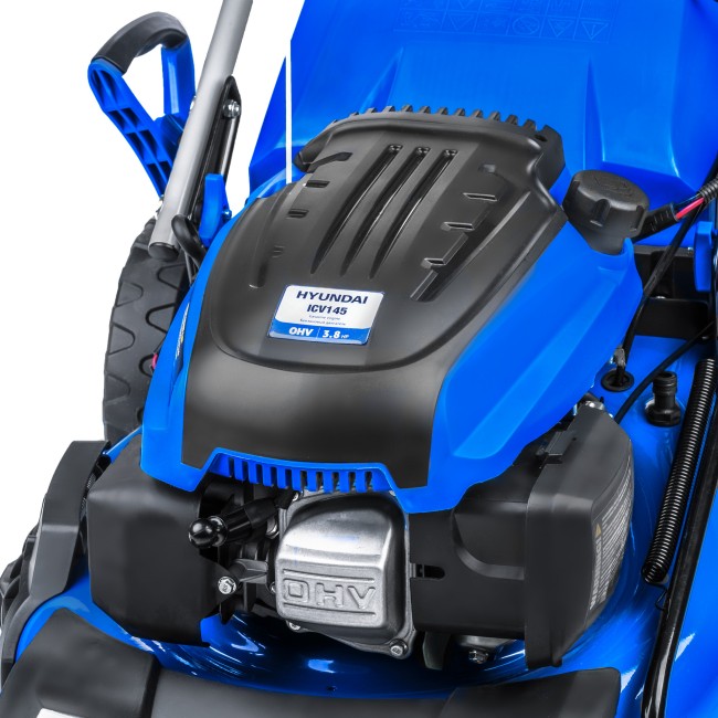 Самоходная бензиновая газонокосилка Hyundai L 4610SE с электростартером Самоходная бензиновая газонокосилка Hyundai L 4610SE с электростартером