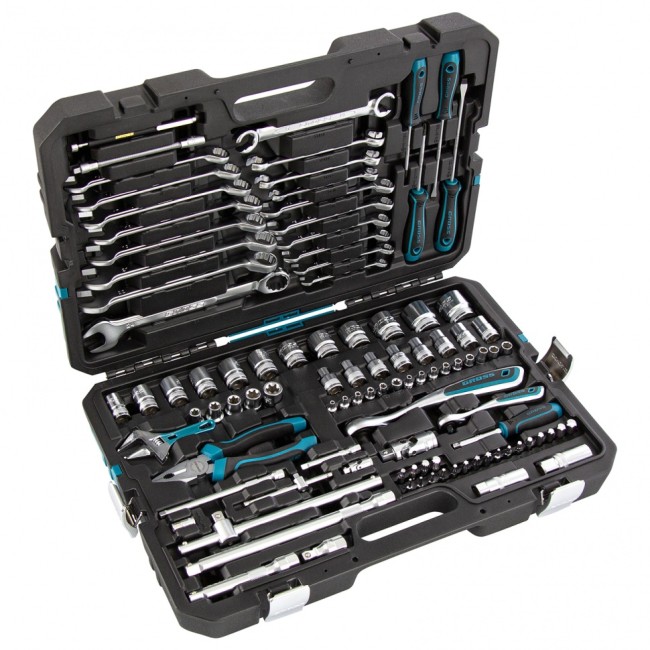 Набор инструментов 1/4", 1/2", CrV 101 предмет Gross Набор инструментов 1/4", 1/2", CrV 101 предмет Gross