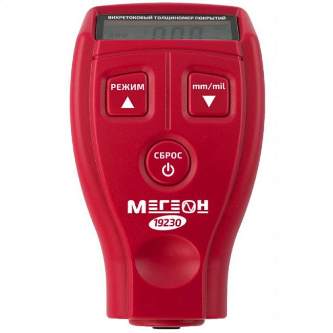 Толщиномер лакокрасочного покрытия автомобиля МЕГЕОН 19230 Толщиномер лакокрасочного покрытия автомобиля МЕГЕОН 19230