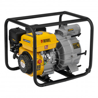 Мотопомпа бензиновая для грязной воды PX-80D7 Denzel Мотопомпа бензиновая для грязной воды PX-80D7 Denzel