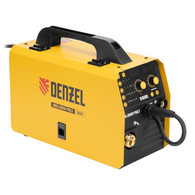 Сварочный аппарат инверторный IMIG-200SP Pulse Denzel Сварочный аппарат инверторный IMIG-200SP Pulse Denzel