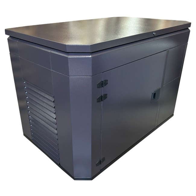 Тихий зимний кожух для генератора 1600 RAL 8019 (2 вентилятора)