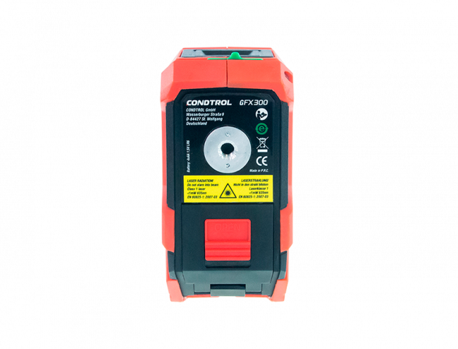 Лазерный уровень Condtrol GFX 300 с зеленым лучом