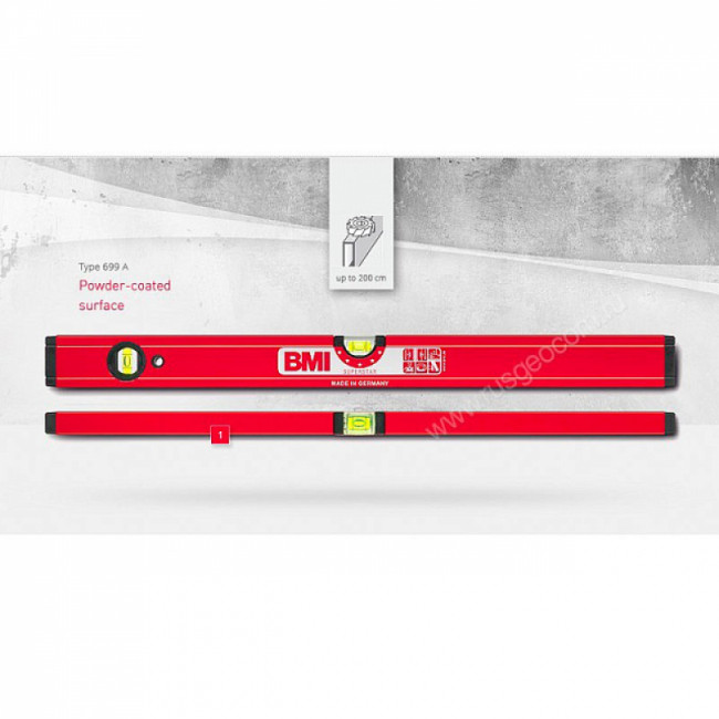 Строительный уровень BMI Superstar 699A 40 см