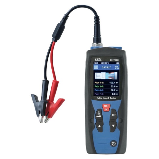 Измеритель длины кабеля CEM CLT-1000 Измеритель длины кабеля CEM CLT-1000