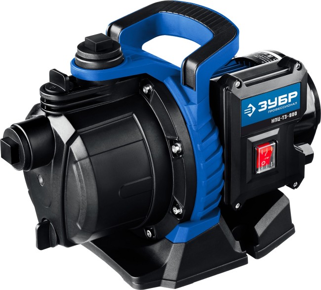 Насос поверхностный (садовый) Профессионал НПЦ-Т3-800 ЗУБР 800 Вт