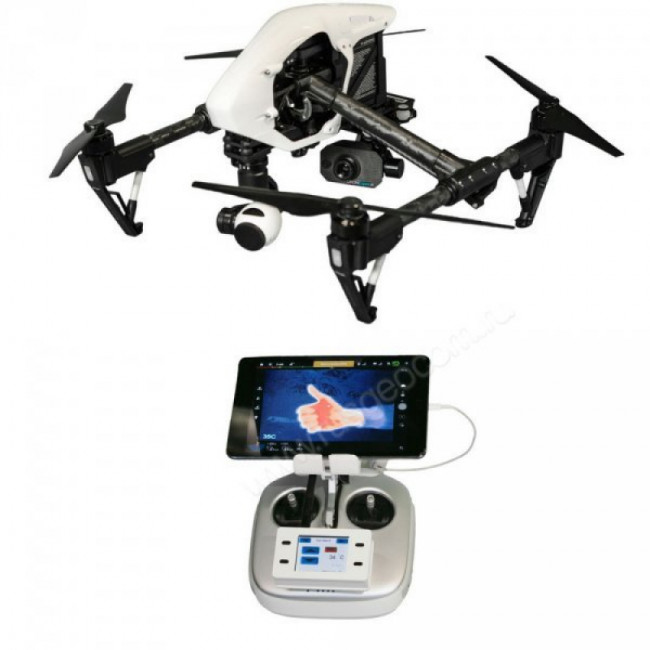 Комплект T07 профессиональный: DJI Inspire 1 и тепловизионная камера FLIR TAU2 Комплект T07 профессиональный: DJI Inspire 1 и тепловизионная камера FLIR TAU2