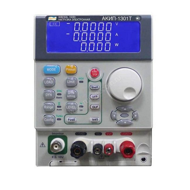 Модульная электронная нагрузка постоянного тока АКИП-1302Т Модульная электронная нагрузка постоянного тока АКИП-1302Т
