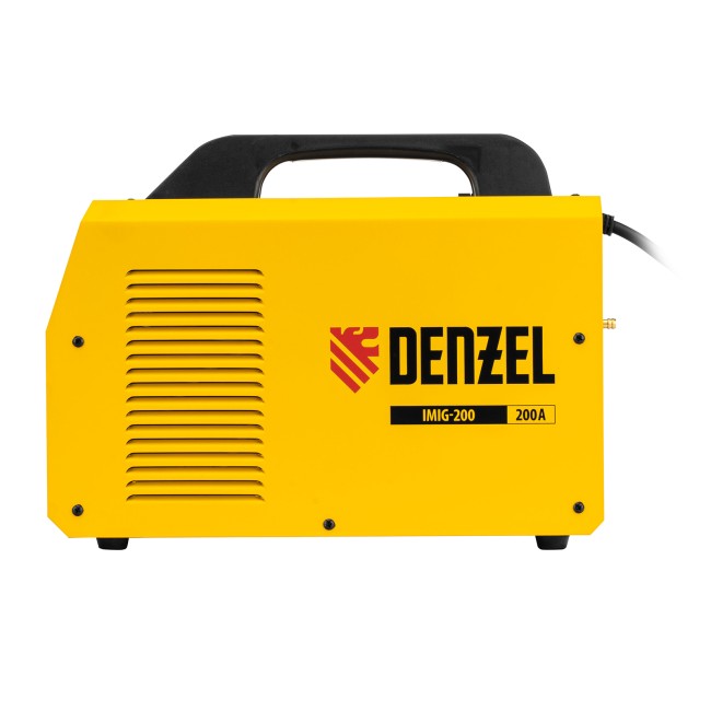 Аппарат инверторный полуавтоматической cварки IMIG-200 Denzel Аппарат инверторный полуавтоматической cварки IMIG-200 Denzel