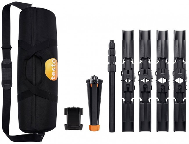 Комплект Testo 400 для оценки качества воздуха и уровня комфорта в помещении со стойкой Комплект Testo 400 для оценки качества воздуха и уровня комфорта в помещении со стойкой