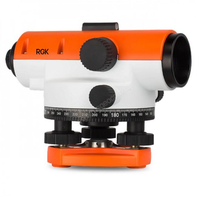 Комплект оптический нивелир RGK C-20 + штатив S6-N + рейка AMO S5 Комплект оптический нивелир RGK C-20 + штатив S6-N + рейка AMO S5