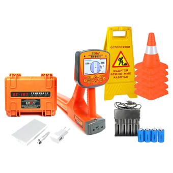 Трассоискатель с цветным экраном ТЕХНО-АС Атлет 4.105Д.