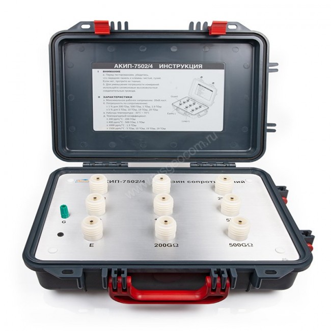 Магазин сопротивлений АКИП-7502/4 Магазин сопротивлений АКИП-7502/4