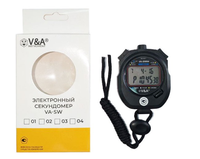 Секундомер электронный VA-SW04 Секундомер электронный VA-SW04