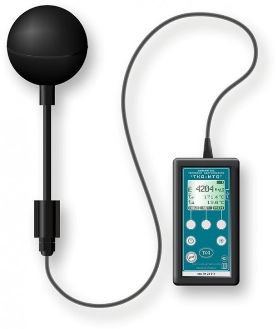 Измеритель тепловой облученности ТКА-ИТО Измеритель тепловой облученности ТКА-ИТО