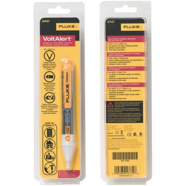 Детектор напряжения Fluke 2AC/200-1000VCL Детектор напряжения Fluke 2AC/200-1000VCL