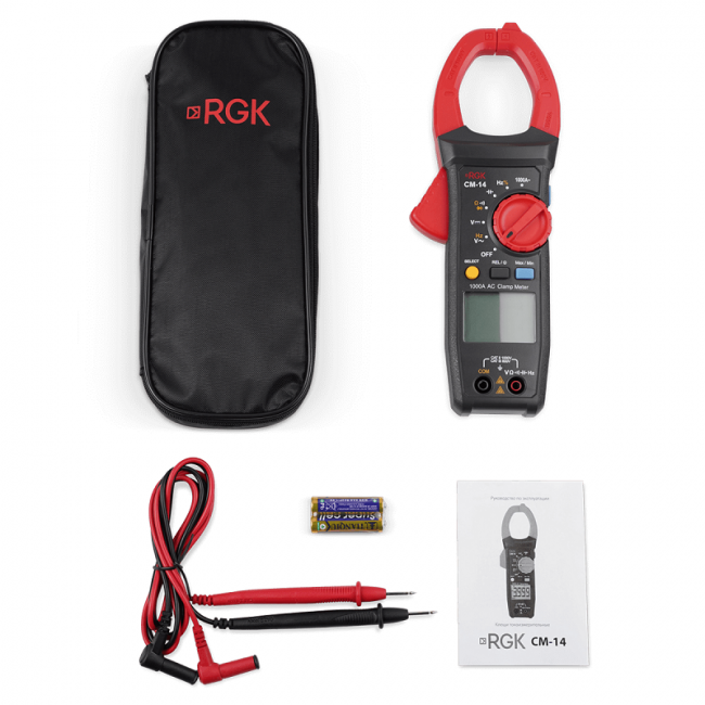 Токоизмерительные клещи RGK CM-14 Токоизмерительные клещи RGK CM-14