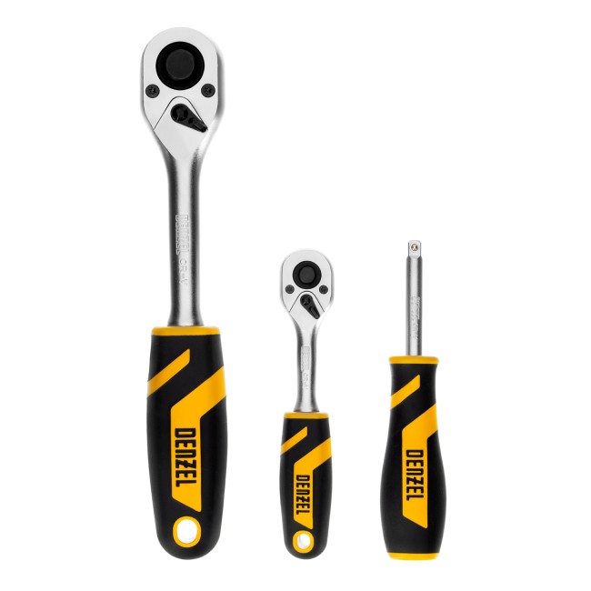 Набор инструментов 1/2", 1/4" 82 предмета Denzel Набор инструментов 1/2", 1/4" 82 предмета Denzel