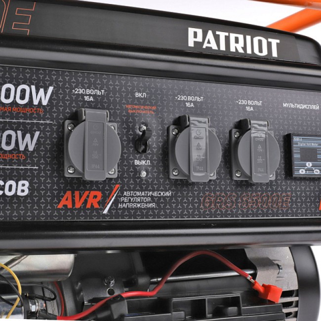 Бензиновый генератор Patriot GRS 6500 E