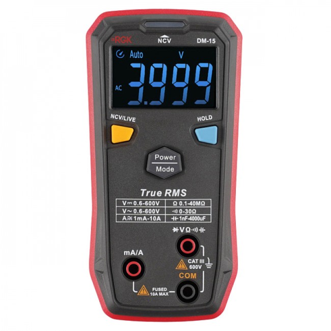 Мультиметр RGK DM-15 с поверкой Мультиметр RGK DM-15 с поверкой
