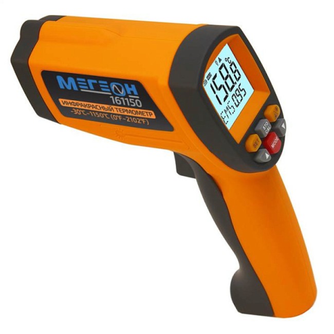 Инфракрасный измеритель температуры МЕГЕОН 161150 Инфракрасный измеритель температуры МЕГЕОН 161150