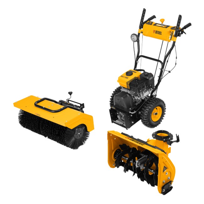 Гибридная снегоуборочная машина с функцией подметания SWB-800 Denzel Гибридная снегоуборочная машина с функцией подметания SWB-800 Denzel