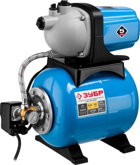Насосная станция автоматическая НАС-М3-800 ЗУБР 800 Вт, бак 20 л
