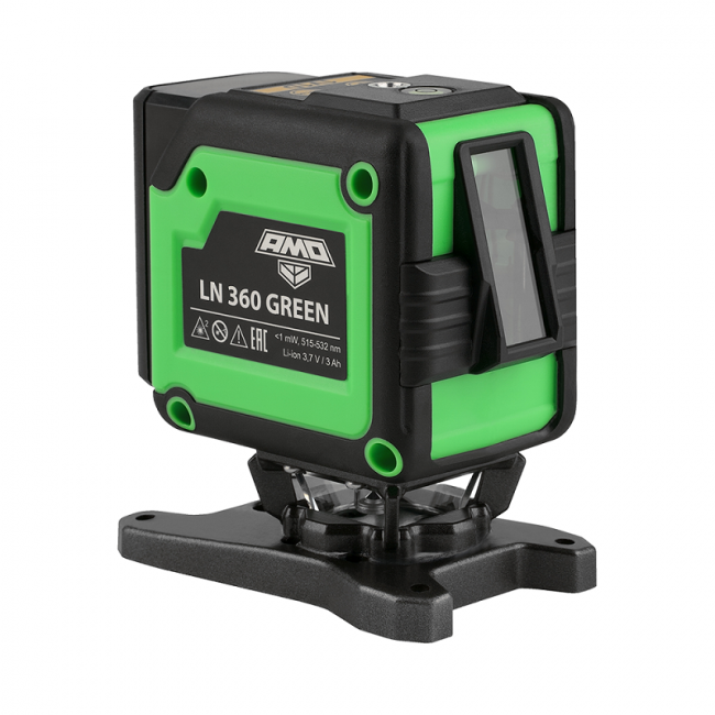 Лазерный уровень AMO LN 360 Green с зеленым лучом Лазерный уровень AMO LN 360 Green с зеленым лучом