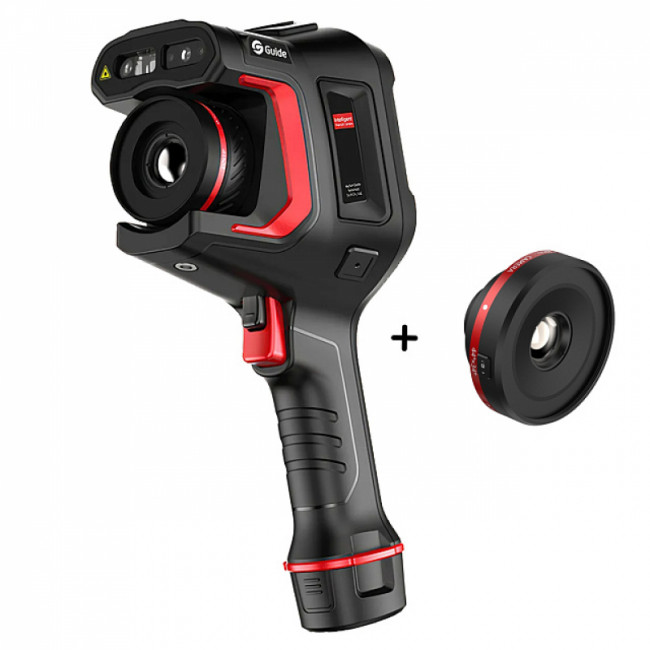 Тепловизор Guide H2 в комплекте с широкоугольным объективом 44° x 34°