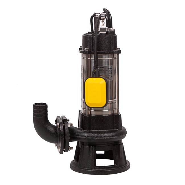 Фекальный насос FP1800-KS, 1800 Вт, напор 17 м, 26000 л/ч, нож-измельчитель Denzel Фекальный насос FP1800-KS, 1800 Вт, напор 17 м, 26000 л/ч, нож-измельчитель Denzel