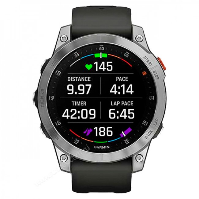 Часы Garmin Epix (Gen 2) серый стальной Часы Garmin Epix (Gen 2) серый стальной