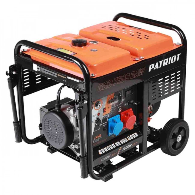 Дизельный генератор Patriot GRD 7500DAW