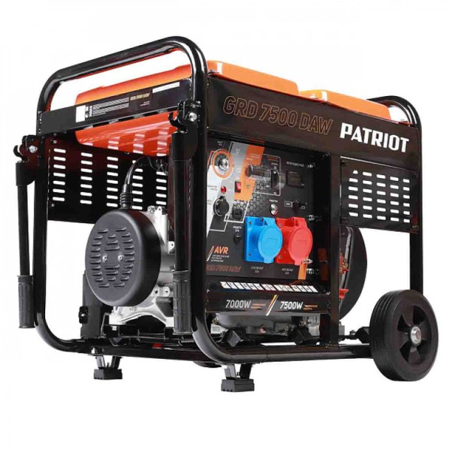 Дизельный генератор Patriot GRD 7500DAW