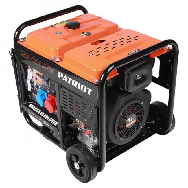 Дизельный генератор Patriot GRD 7500DAW