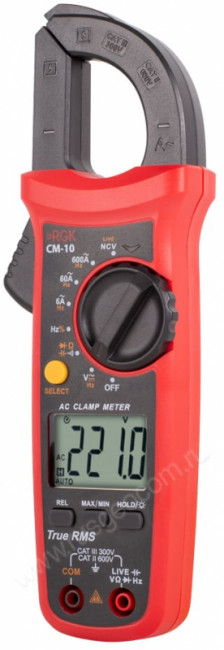 Токовые клещи RGK CM-10 с поверкой