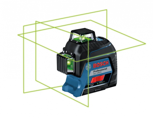 Лазерный уровень Bosch GLL 3-80 G Professional (0.601.063.Y00) Лазерный уровень Bosch GLL 3-80 G Professional (0.601.063.Y00)