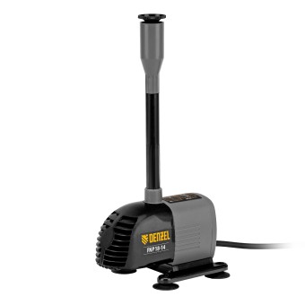 Насос фонтанный FNP18-14, 18 Вт, подъем 1,4 м, 750 л/ч, колокольчик/каскад Denzel Насос фонтанный FNP18-14, 18 Вт, подъем 1,4 м, 750 л/ч, колокольчик/каскад Denzel