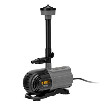 Насос фонтанный FNP31-24, 31 Вт, подъем 2,4 м, 1500 л/ч, колокольчик/2 каскада/гейзер Denzel Насос фонтанный FNP31-24, 31 Вт, подъем 2,4 м, 1500 л/ч, колокольчик/2 каскада/гейзер Denzel