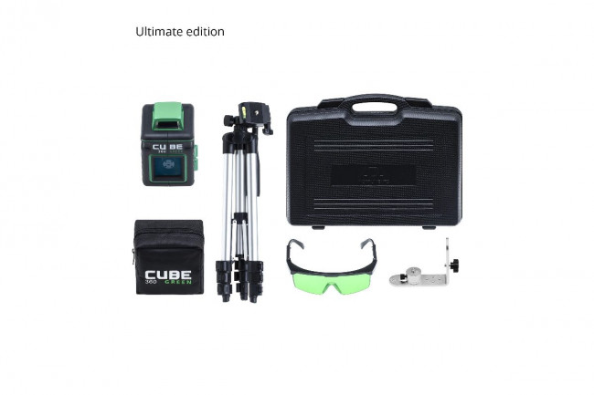 Лазерный уровень ADA Cube 360 Green Ultimate Edition