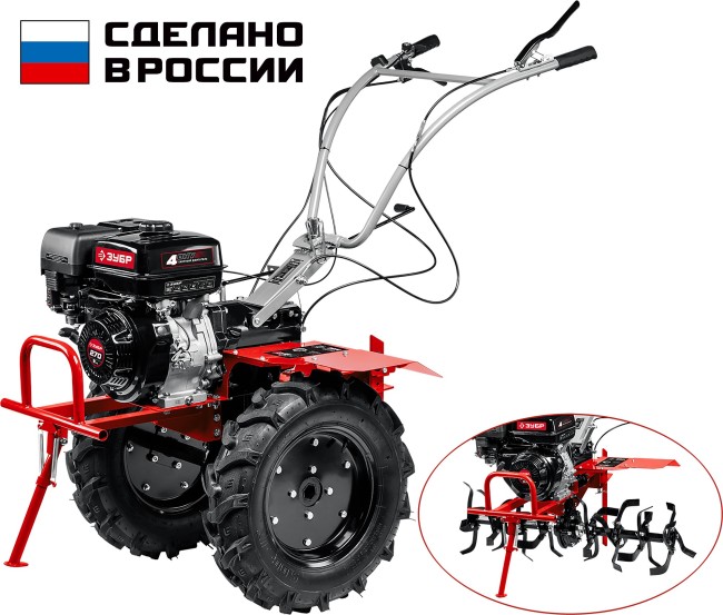 Мотоблок МТШ-600 ЗУБР